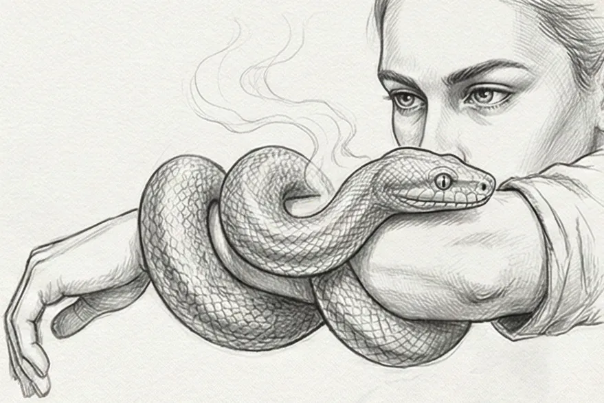 Le Serpent Vert Bienveillant